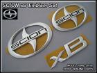 【SCION xB】サイオンUSエンブレムUSDM前後3点　08-10ｙ