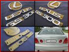 【LEXUS GS300】レクサスUSエンブレムUSAリア4点Set　98-05ｙ