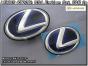 【LEXUS CT200h】ZWA10レクサスUSエンブレムL前後2点　11-13ｙ title=