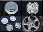ハリアーU10/LEXUS RX300/レクサスUSホイールキャップ4個メッキ