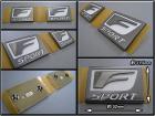 レクサスGS350/LEXUS/GRL10エンブレムFスポーツF-SPORT左右2点US
