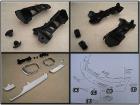 レクサスSC430/LEXUS/UZZ40後期フロントUSバンパー備品10点USDM