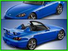 AP2【HONDA】ホンダUS純正エンブレム-サイド左右2点S2000文字ブラック/USDM北米仕様CRグレード黒色USAフロントフェンダー用TypeSタイプS